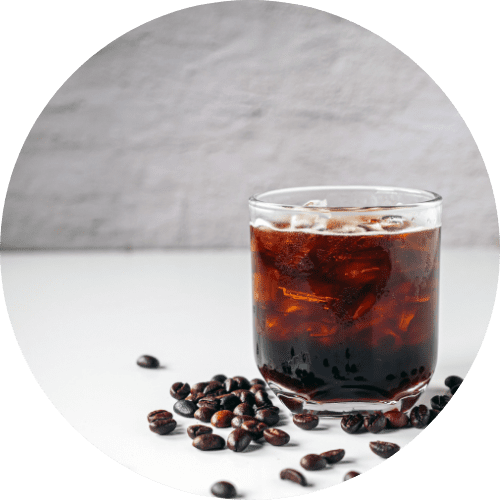 coffee beans and coffee